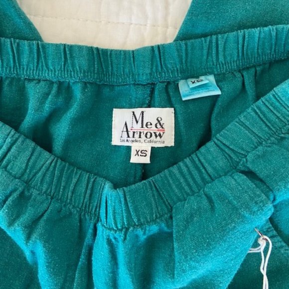 Me & Arrow - Slim Pant - Teal - Sz. XS - Picture 6 of 9